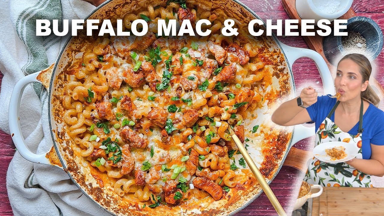 Buffalo Chicken Mac & Cheese – Such An Easy Recipe!