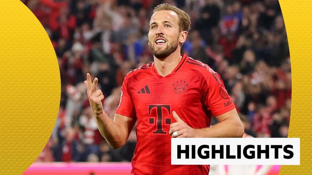 Bundesliga: Harry Kane hat-trick as Bayern Munich beat Stuttgart