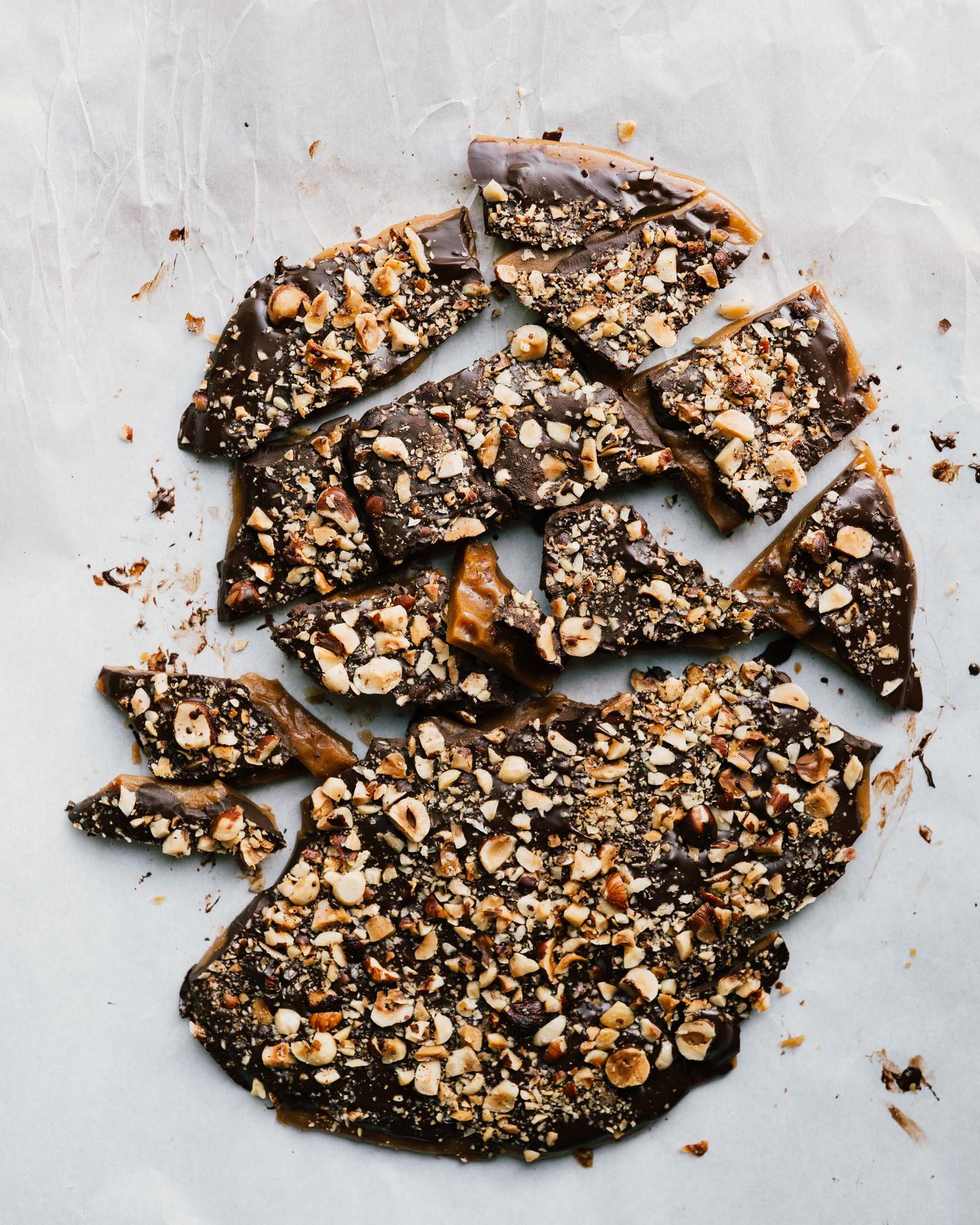 CHOCOLATE-HAZELNUT TOFFEE — Sprouted Kitchen