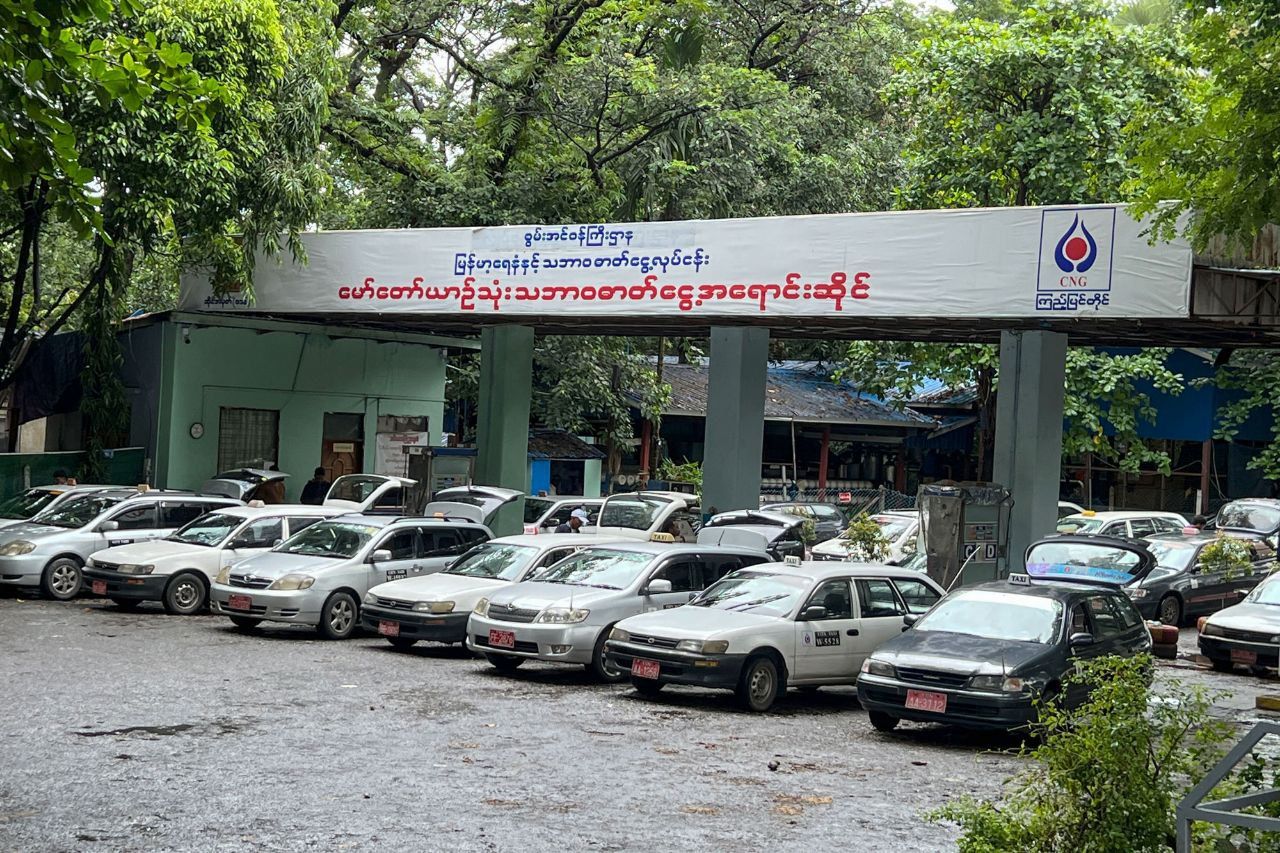 CNG မော်တော်ယာဉ်များအတွက် သဘာဝဓာတ်ငွေ့ကုဗပေသန်း ၂၀ ခန့်အထိ နေ့စဉ်ဖြန့်ဖြူးရောင်းချပေးနေ