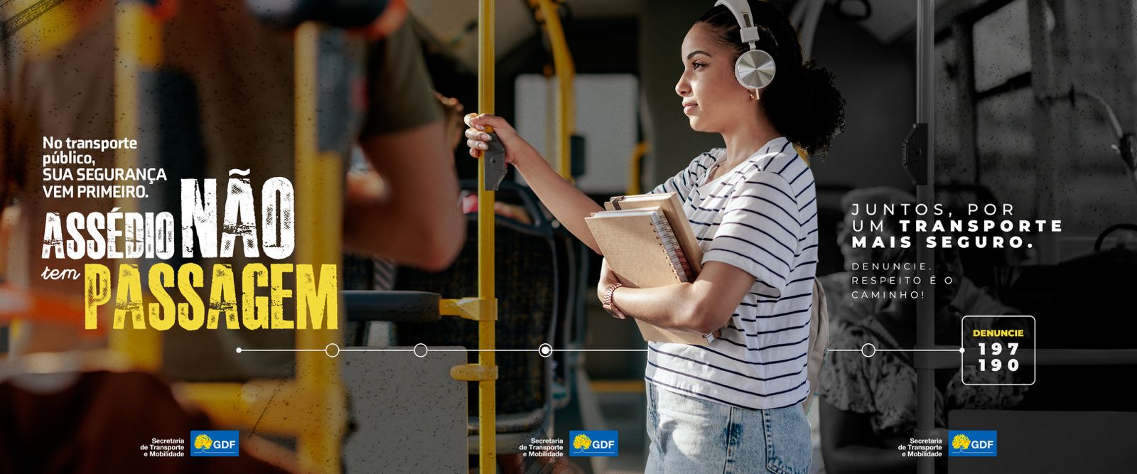 Campanha combate importunação sexual no transporte coletivo do DF – Jornal de Brasília