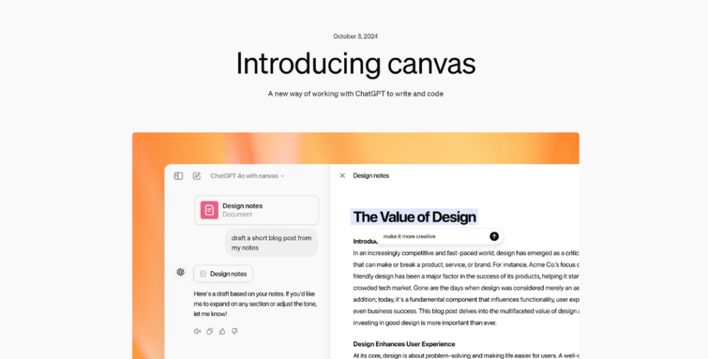 ChatGPT-4o Canvas Review: How It Refines My Writing & Coding