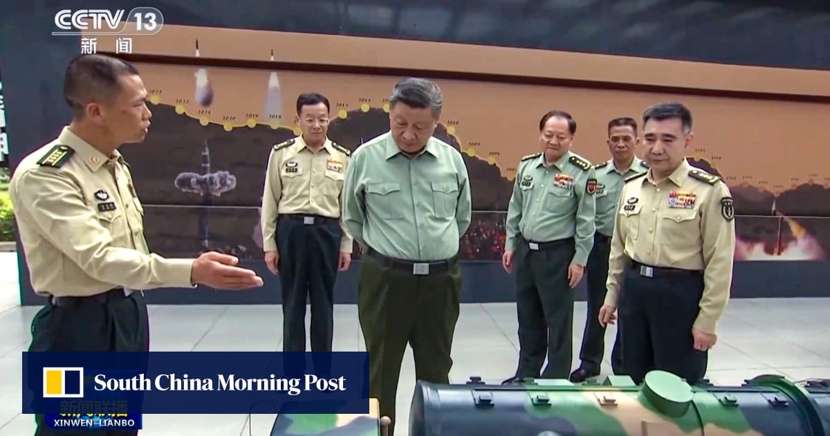 China’s President Xi has a new military secretary, state TV footage suggests