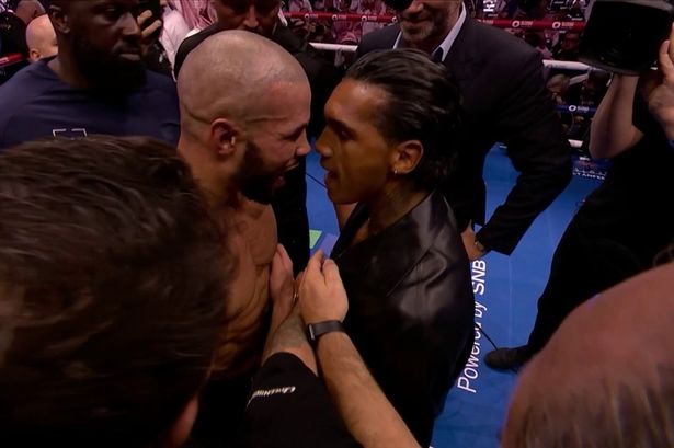 Chris Eubank Jr and Conor Benn clash again with Neymar caught up in the chaos