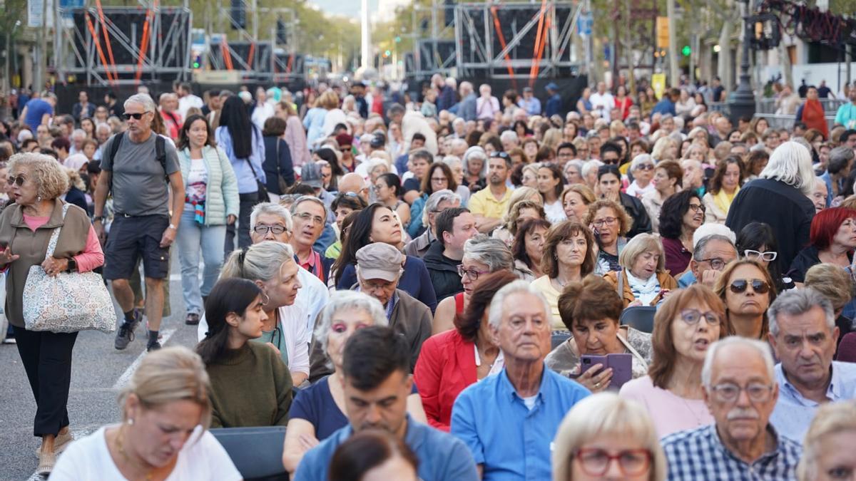 Concierto de Josep Carreras y Sara Baras, en directo: última hora de la clausura de la Regata Cultural en Barcelona