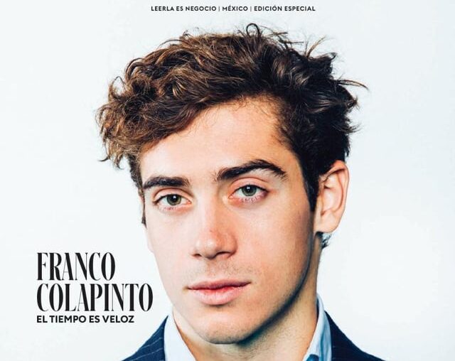 Cover of Forbes Mexico's speical F1 edition: "Franco Colapinto, Time is Fast"