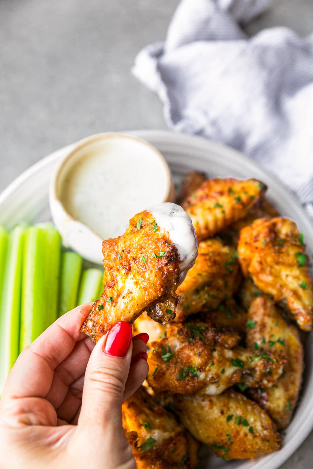 Crispy Air Fryer Chicken Wings