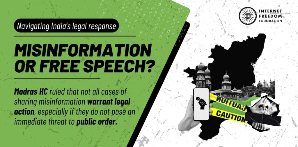 Curbing misinformation or chilling free speech? Navigating India’s legal response