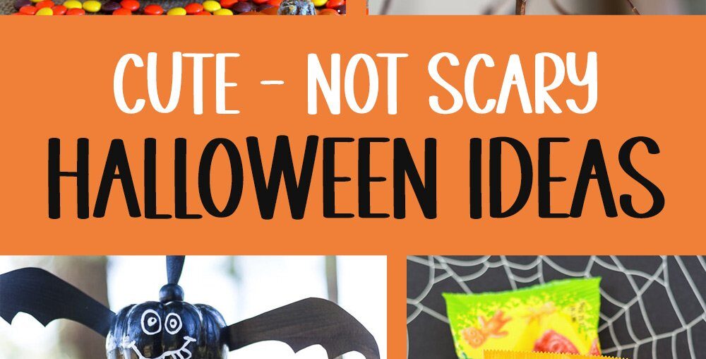 Cute not scary Halloween ideas to make.