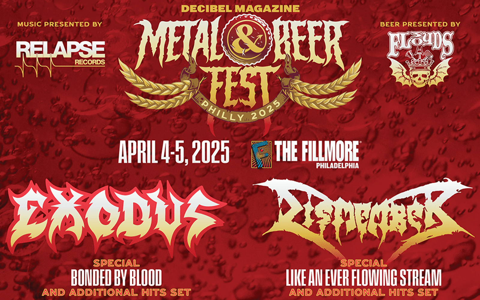 DISMEMBER, EXODUS, PIG DESTROYER & More Booked For Decibel Magazine Metal & Beer Fest: Philly