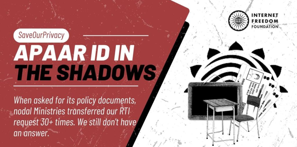 DPIs in the shadows? MeitY and Education Ministry simply refuse to open up about the APAAR student ID