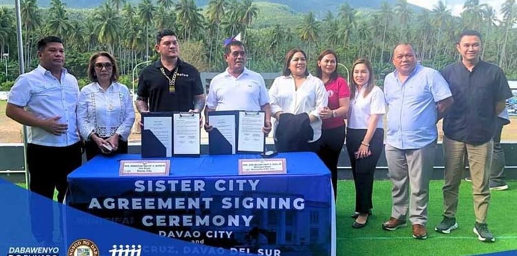 Davao City, Sta. Cruz now sister cities