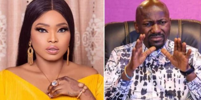 Defamation: ‘Stop calling my phone’, Apostle Suleman replies Halima