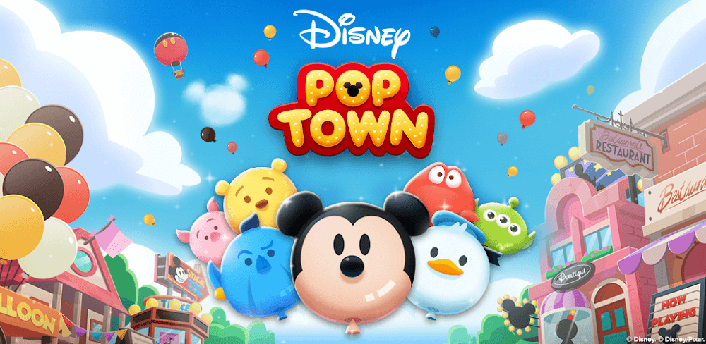 Disney POP TOWN v1.4.14 MOD APK (Costume Skill)