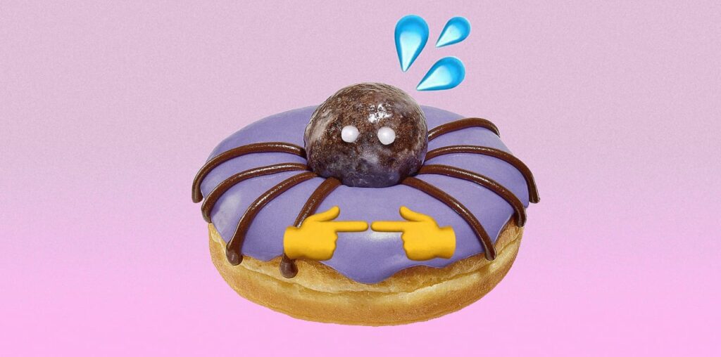 Dunkin’s horny Halloween donut wants to have sex with literally everyone