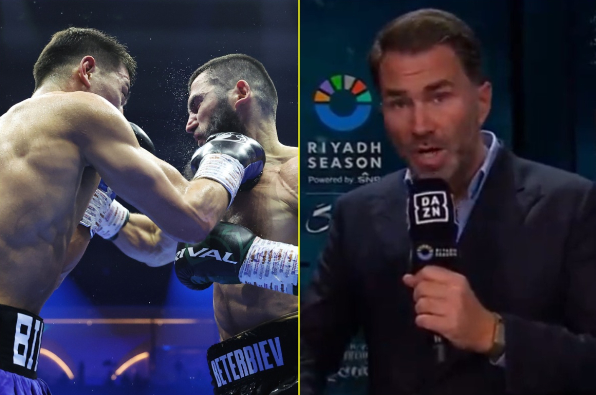 Eddie Hearn claims Bivol was ‘robbed’ as he fumes over Beterbiev scorecards