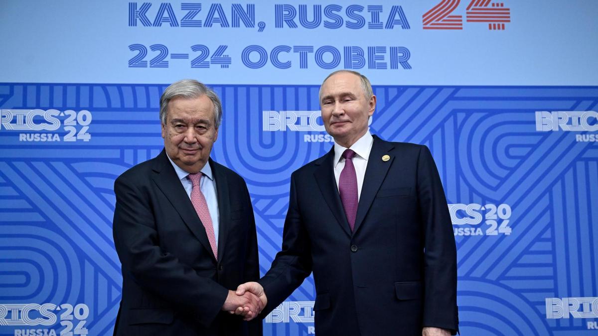 El nuevo encuentro de Guterres con Putin enfurece a Ucrania: ‘Está fuera de lugar’