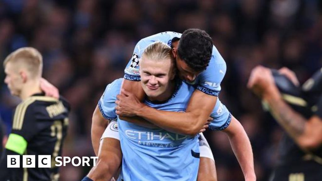 Erling Haaland goal: Manchester City forward hailed after acrobatic goal in Champions League victory of Sparta Prague