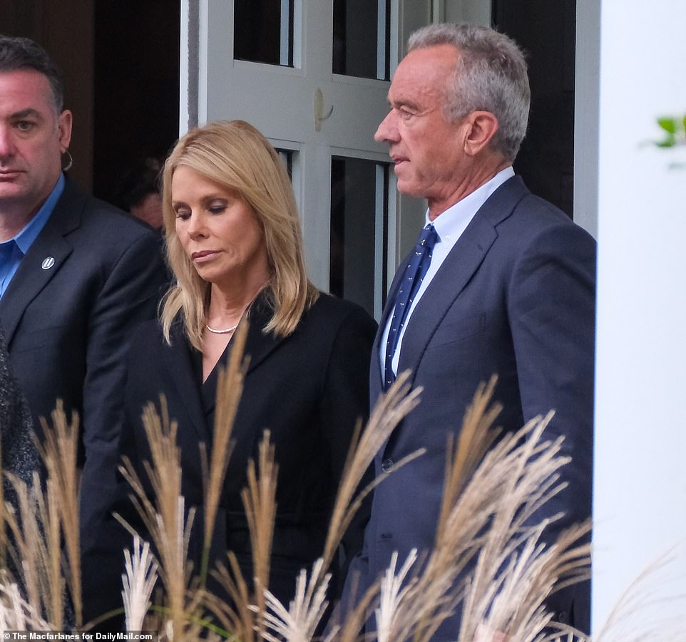 Ethel Kennedy’s funeral: RFK Jr is joined by mourning family in Cape Cod to celebrate matriarch’s life