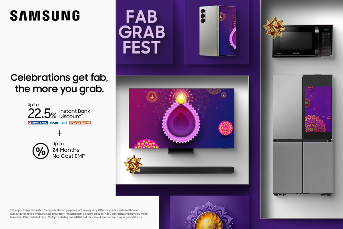 Fab Grab Fest Is Here: Get the Galaxy S24 for ₹57,999* and Additional Benefits Up to ₹18,000