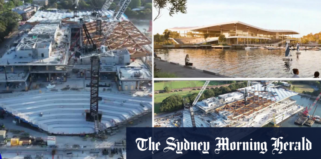 First look at construction of Sydney’s new fish markets