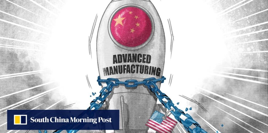 For Harris or Trump, China’s tech factories will be a target. Will it matter?