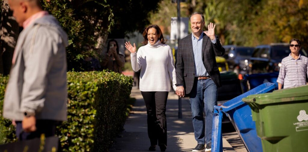 For Kamala Harris' L.A. neighbors, her house is a delight and an annoyance