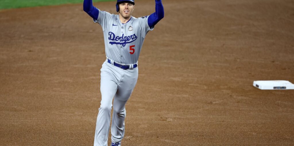 Freeman and Buehler lead Dodgers past slumping Yankees 4-2 for 3-0 advantage in World Series