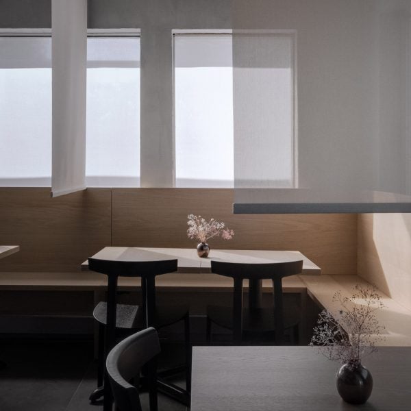 Future Simple Studio creates “brutalist and serene” sushi restaurant in Canada