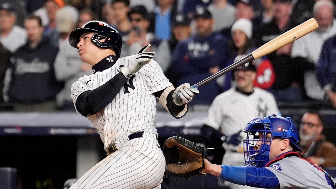 Game 4 takeaways: Anthony Volpe’s grand slam helps Yankees extend World Series