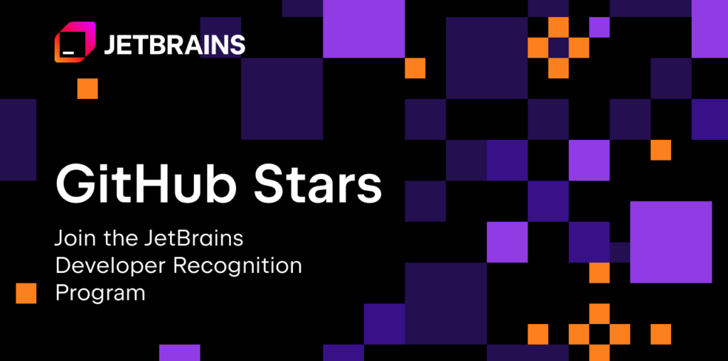 GitHub Stars Join the JetBrains Developer Recognition Program 🌟 | The JetBrains Blog