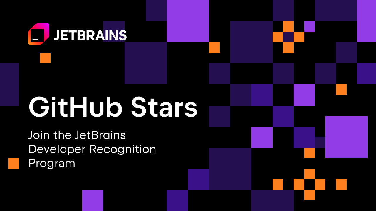 GitHub Stars Join the JetBrains Developer Recognition Program 🌟 | The JetBrains Blog