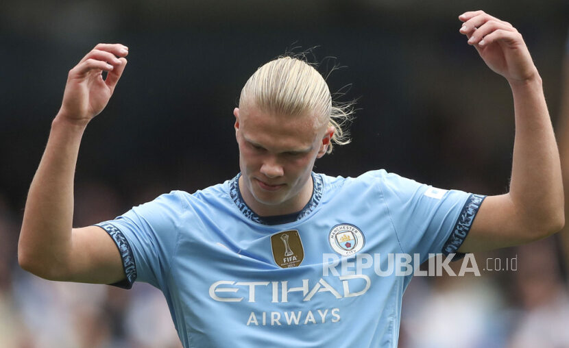 Penyerang Manchester City Erling Haaland