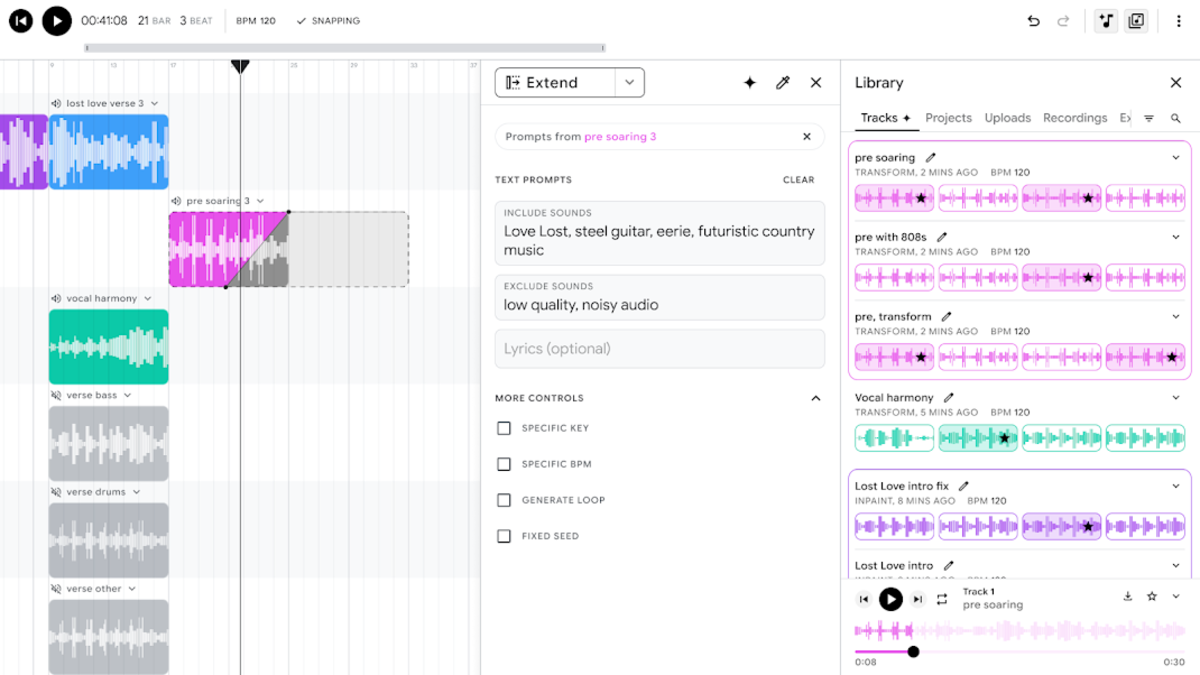 Google’s New Generative AI Tool Lets Users DJ and Mix Music With Text Prompts