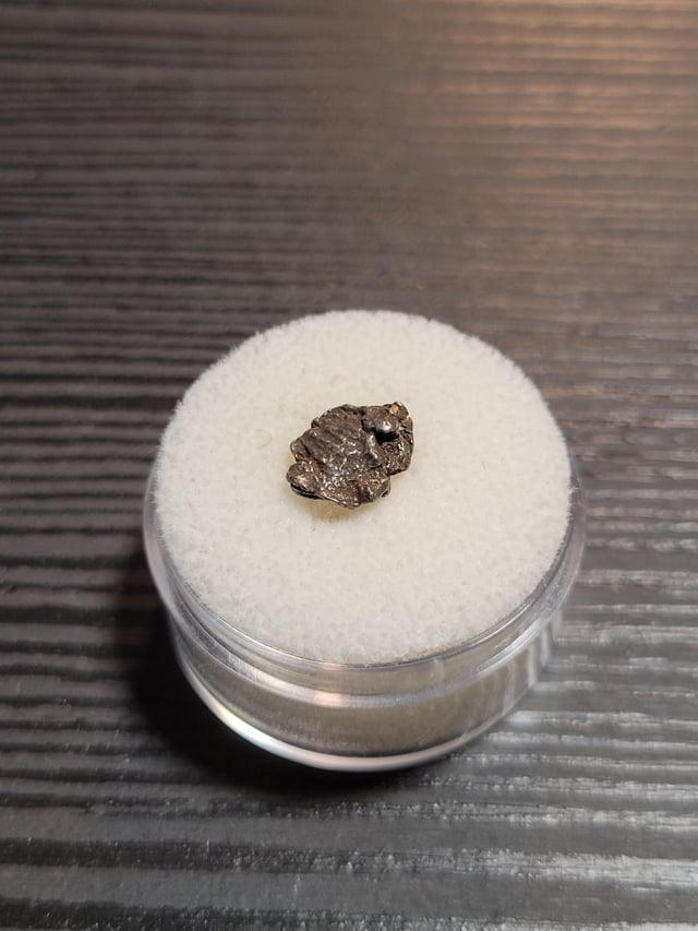 Got my first meteorite and just wanted to show it off