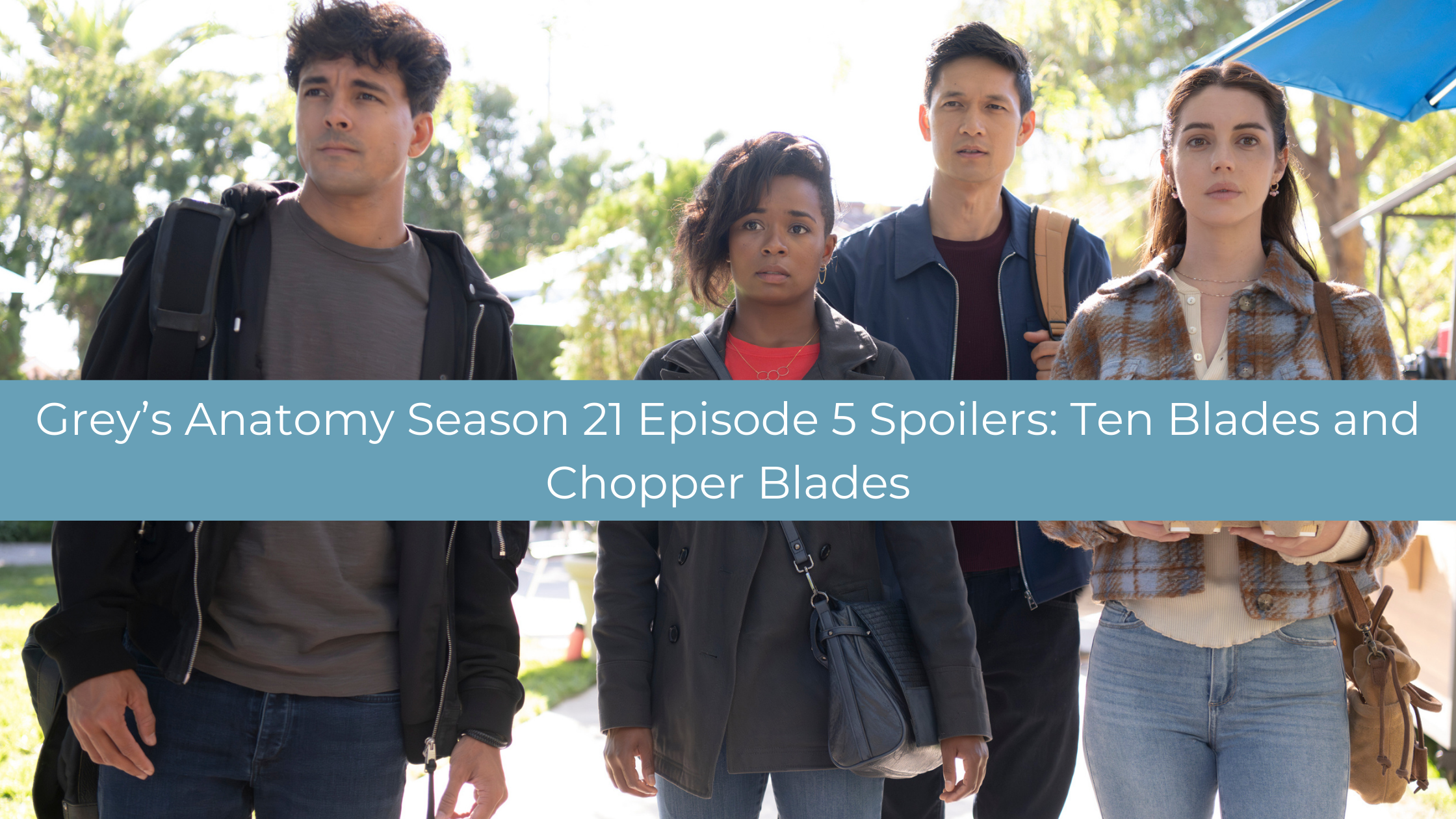 Grey’s Anatomy Season 21 Episode 5 Spoilers: Ten Blades and Chopper Blades