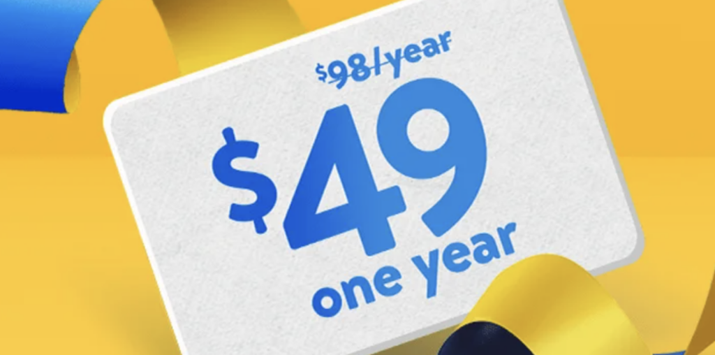 Walmart Plus membership discount