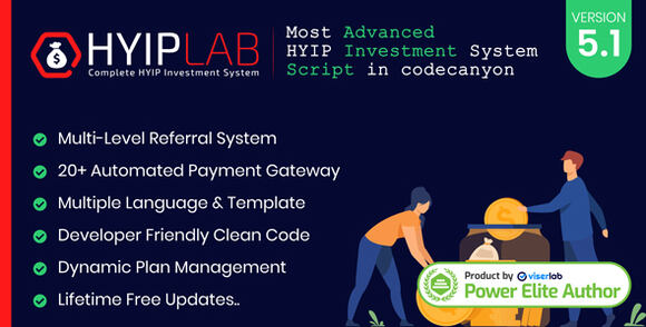 HYIPLAB v5.1 Nulled – Complete HYIP Investment System PHP Script