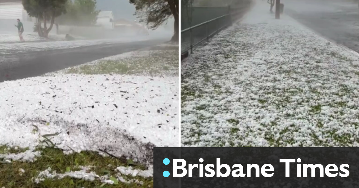 Hail storm pummels Casterton