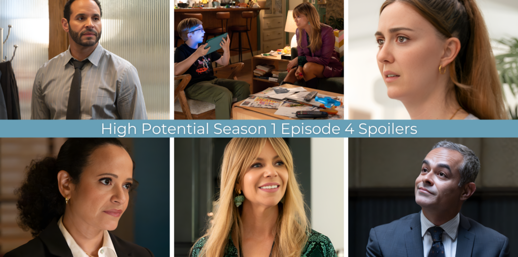 High Potential - S01E04 - Spoilers