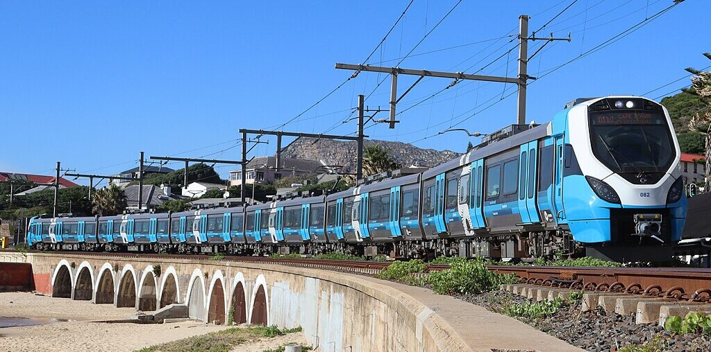 New modern trains in Cape Town