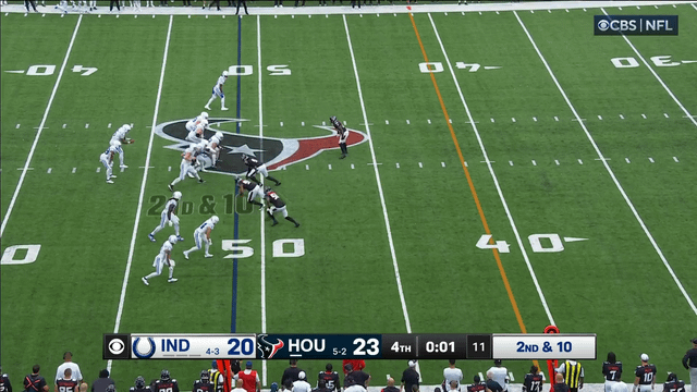 [Highlight] Final play of Colts vs. Texans