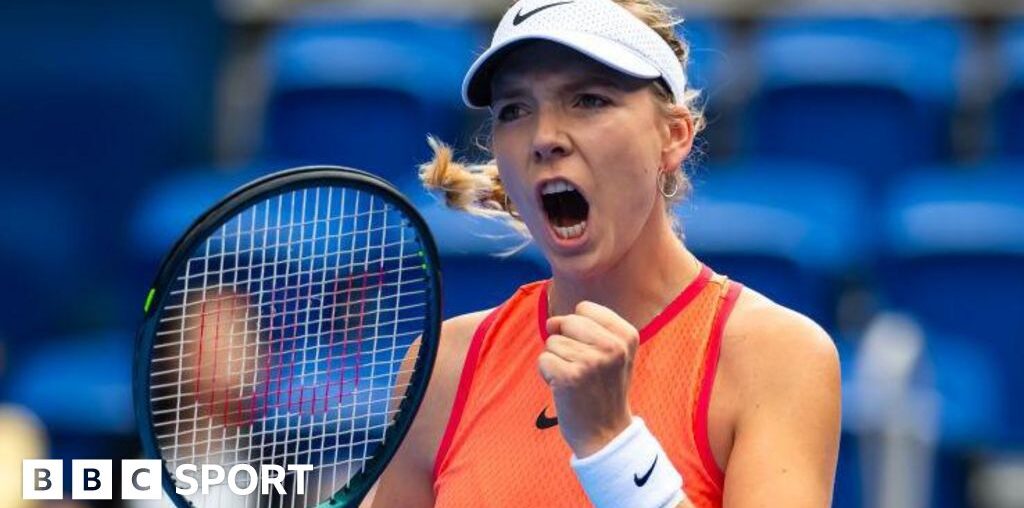 Hong Kong Open: Katie Boulter beats Wang Xiyu to reach quarter-finals