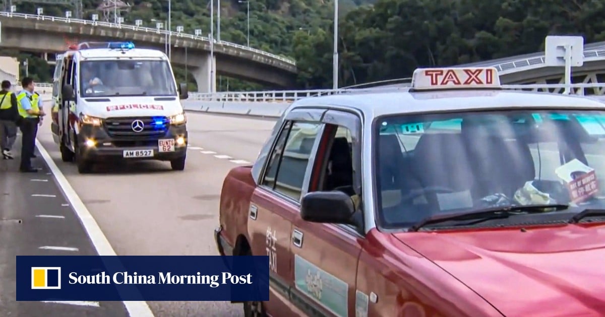 Hong Kong police arrest taxi driver for alleged drug trafficking after 6km chase