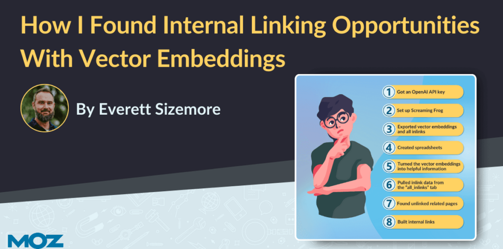 How I Found Internal Linking Opportunities With Vector Embeddings