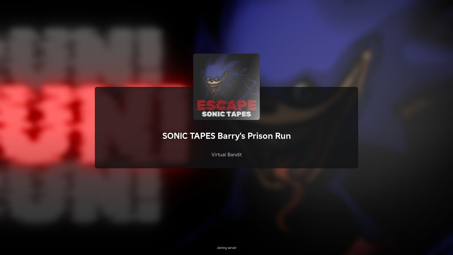 How to play Sonic Tapes Barry’s Prison Run