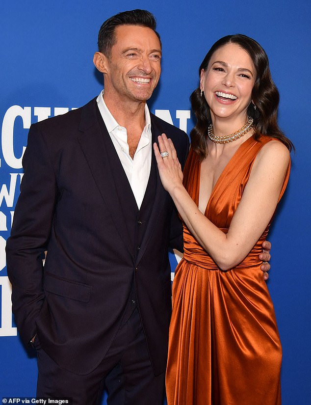 Hugh Jackman is ‘in love’ with Broadway co-star Sutton Foster a year after divorce – as she go splits from her husband