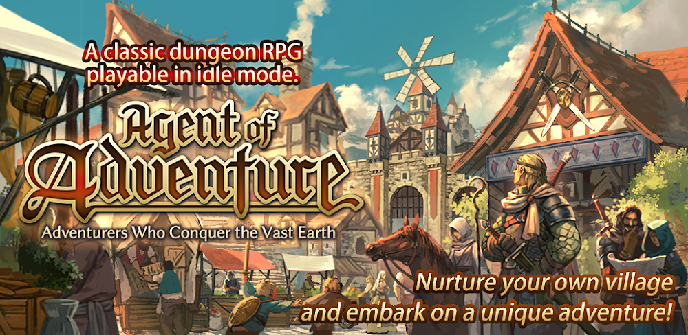 Idle RPG Agent of Adventure v10.0.1 MOD APK (Unlimited Gold, Prayers)