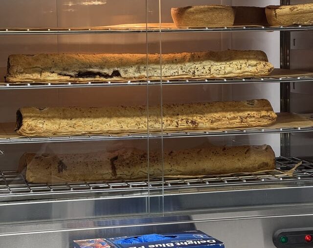 Impractical scran at Fratton Park - £11 for an 18-inch Sausage roll