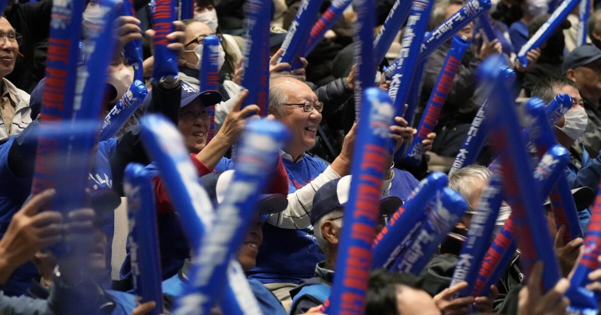 In Shohei Ohtani’s hometown, World Series celebrations in Dodger blue